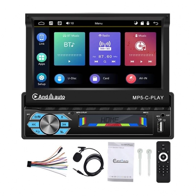 Multimediální monitor do auta s CarPlay a Android Auto