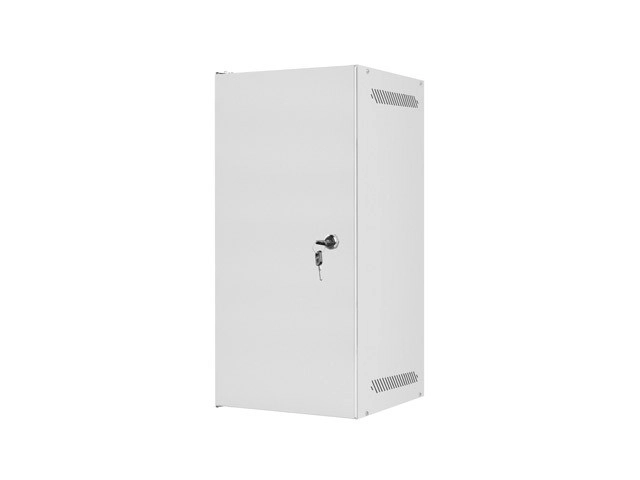 Šedá nástěnná skříň LANBERG 10U 280x310