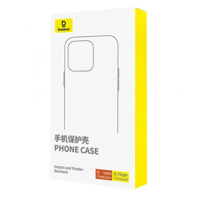 Ochranné pouzdro s podstavcem Baseus SkyRing pro iPhone 15 - černé