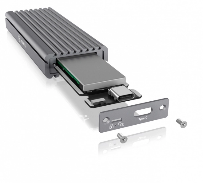 Icy Box externí pouzdro pro SSD M.2 NVMe s USB‑C 10 Gb/s