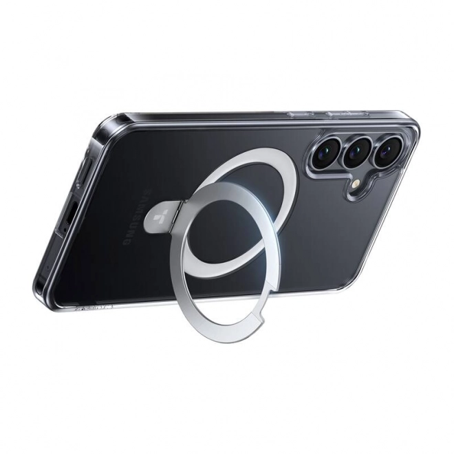 Pouzdro na telefon Torras Ostand pro Samsung S25+ průhledné
