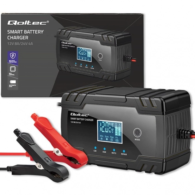 Inteligentní nabíječka autobaterií 12V/24V s funkcí opravy