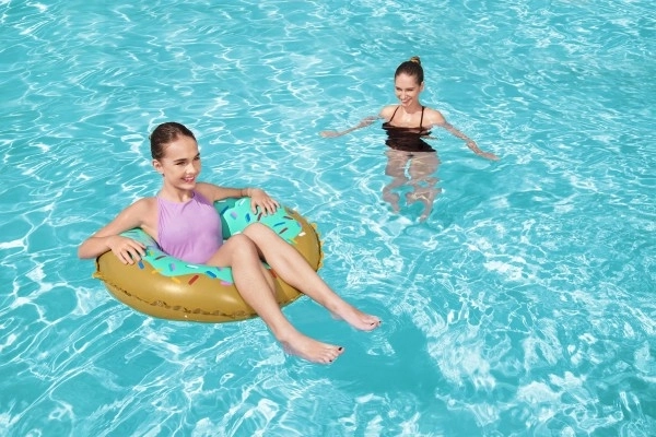 Kruh Sweet Donut nafukovací průměr 91cm v sáčku 10+