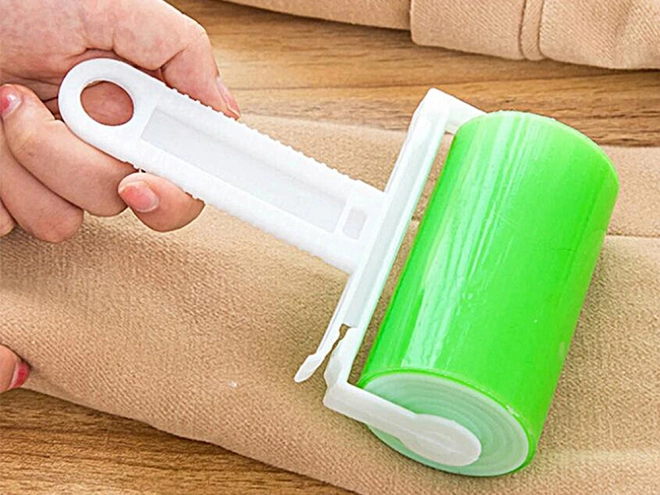 Ergonomický želový váleček na odstraňování srsti