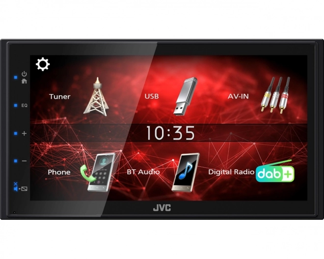 Autorádio s Bluetooth a DAB+