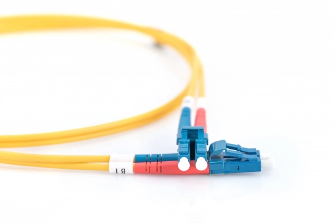 FO Singlemode 09/125 OS2 LC-LC duplexní patchcord 5m žlutý