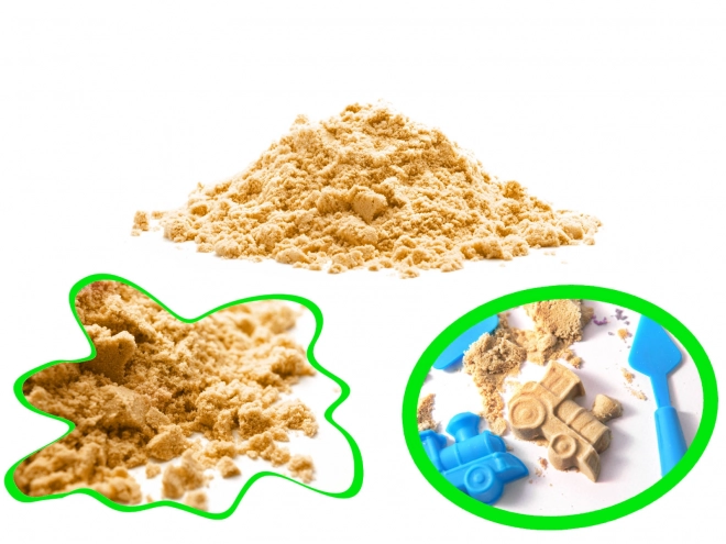 Kinetický písek 1kg v sáčku – Bežový