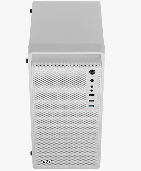 Bílá mini tower skříň CS-109 RGB USB 3.0