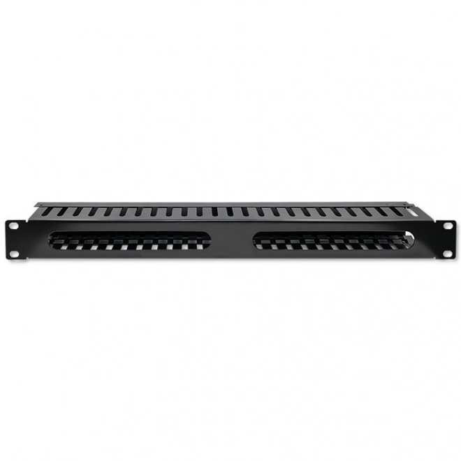 Organizér kabelů pro 19" stojany | 24 portů | 1U