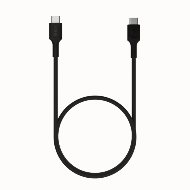 Usb-c na usb-c powerflex 100w černý silikonový kabel 1.2m