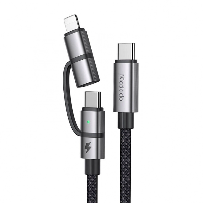Kabel Mcdodo 2v1 CA-0450 USB-C na USB-C + Lightning, 1,2 m