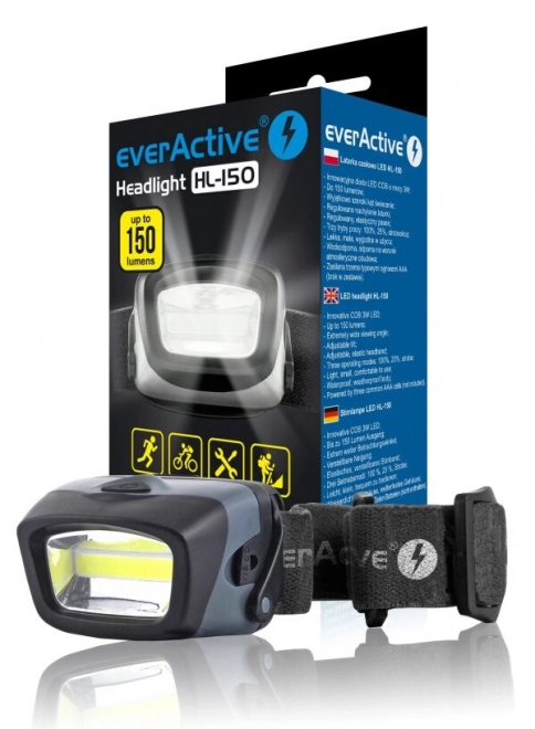 Čelovka LED 150 lumenů HL150
