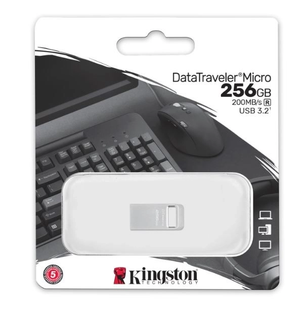 Pendrive Data Traveler Micro 256GB USB 3.2 Gen1