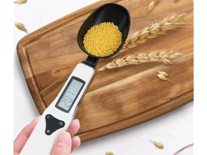 Elektronická kuchyňská lžíce s váhou
