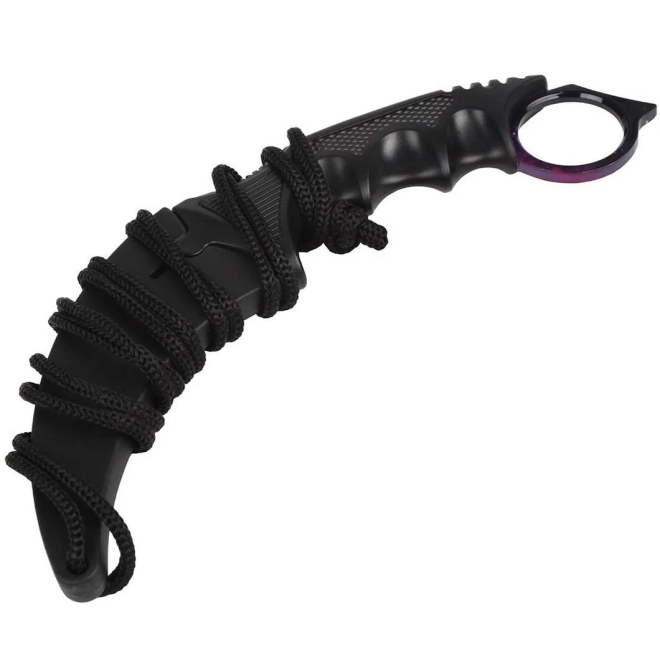 FOXTER® CARAMBIT NŮŽ CS:GO CLAW MIX COLOR CASE 19,5CM