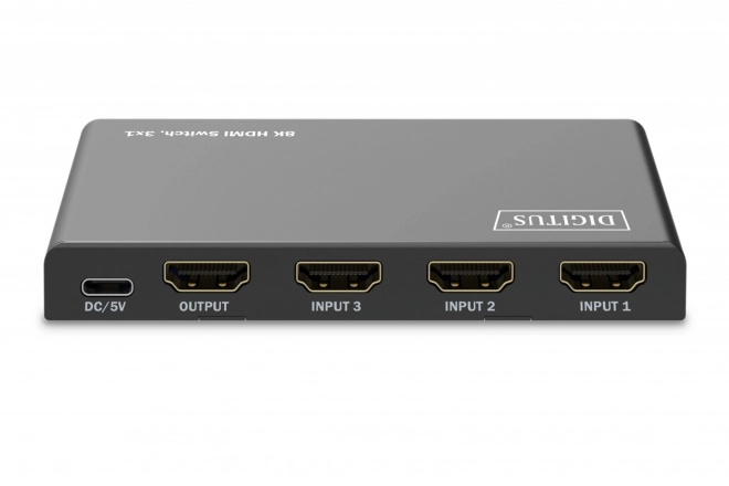 Přepínač HDMI 8K 3x1 s dálkovým ovládáním