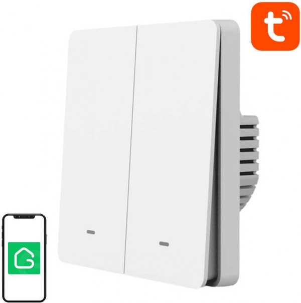 chytrý wi‑fi vypínač světel GOSUND SW9 TUYA (dvojitý)