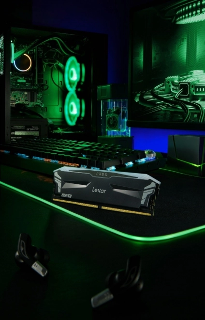 Paměť DDR5 ARES RGB Gaming 32GB(2*16GB)/7200 černá