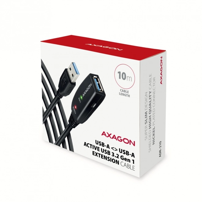 Axagon Aktivní USB Kabel Prodlužovací Repeater 10m