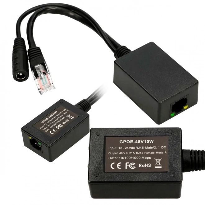 Injektor PoE Extralink 1 port