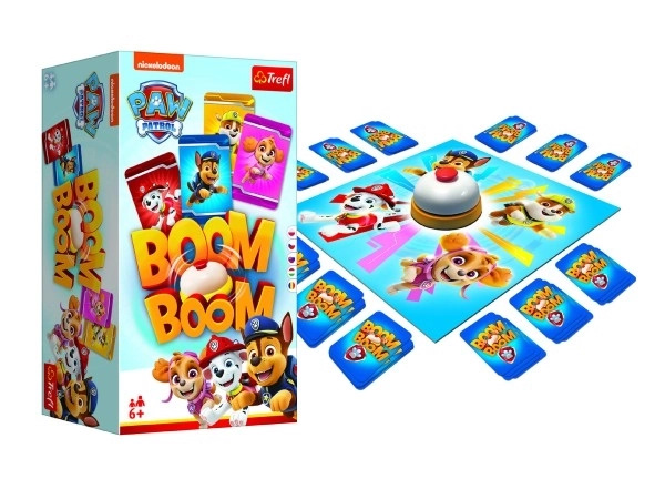 Boom Boom Tlapková patrola/Paw Patrol společenská hra  v krabici 14x26x10cm