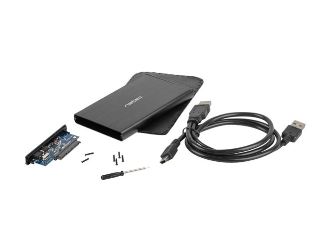 3,5'' RHINO USB 3.0 (Sata) HDD kryt Hliník