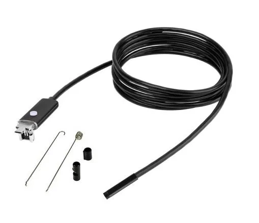Kamera mini endoskop inspekční kamera android usb 10m xj4814