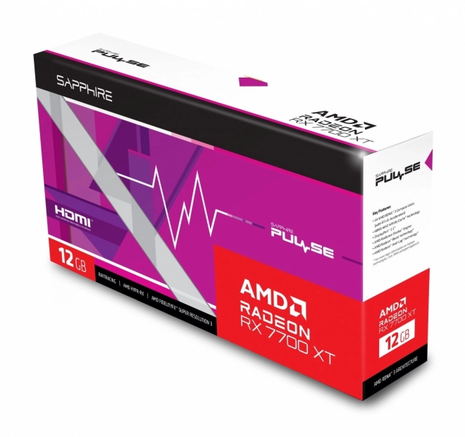 Grafická karta Sapphire Radeon RX 7700 XT 12GB GDDR6