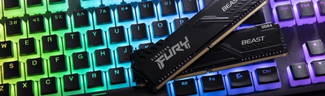 Paměť Kingston Fury Beast DDR4 64GB (2x32GB) 3600MHz CL18
