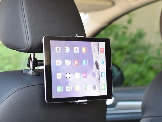 Univerzální držák tabletu na opěrku hlavy do auta