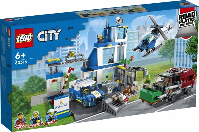 LEGO City 60316 Policejní stanice