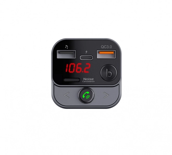 FM MP3 vysílač do auta s BT, USB LCD FM-84B QC3.0