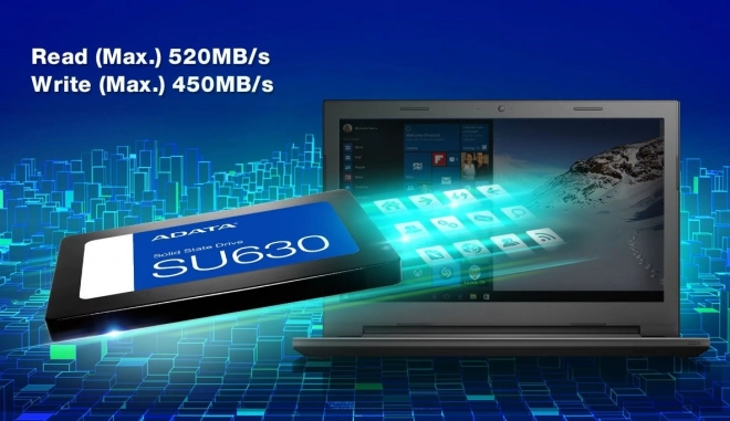 SSD Ultimate SU630 240GB 2,5 S3 3D QLC Maloobchodní prodej
