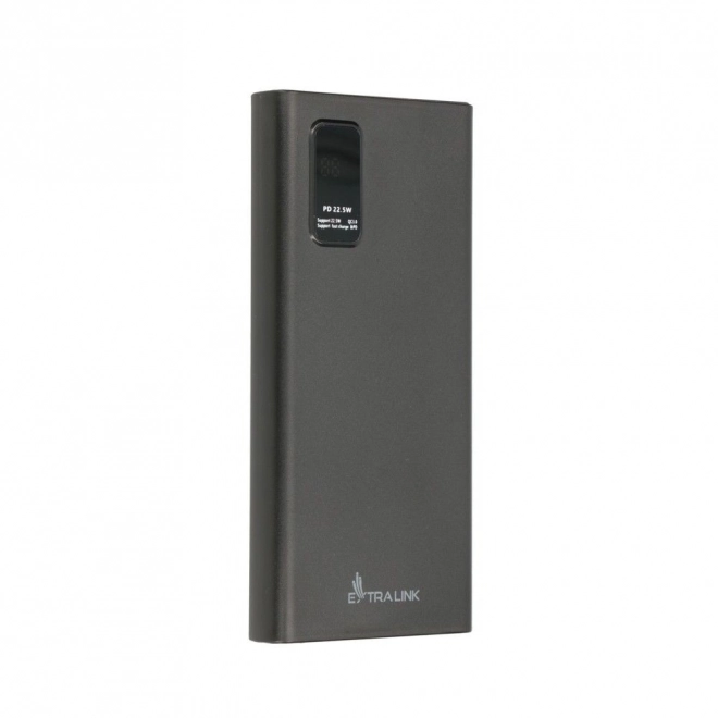 Power bank Extralink 10000 mAh rychlé nabíjení USB-C černý