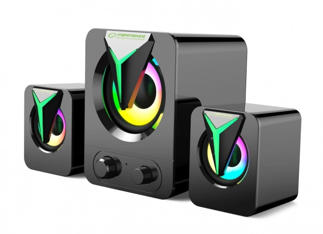 2.1 Reproduktory USB Rainbow Soprano