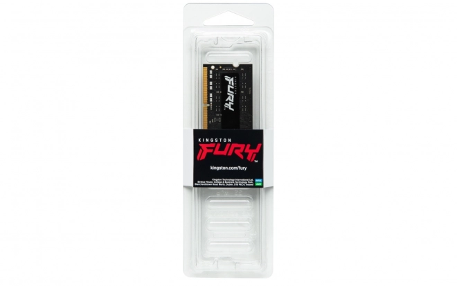Paměť Kingston Fury Impact DDR4 SODIMM 16GB/3200MHz