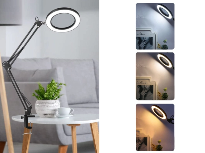 Jasné LED osvětlení a 3 teploty barev