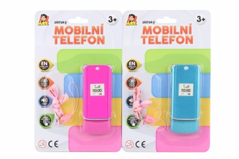 Dětský mobilní telefon na baterie 10,5 cm