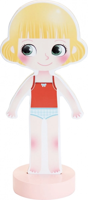 Stabilní dřevěná figurka 22 cm