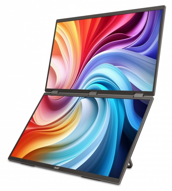 Mobilní monitor dual IPS 19 palců