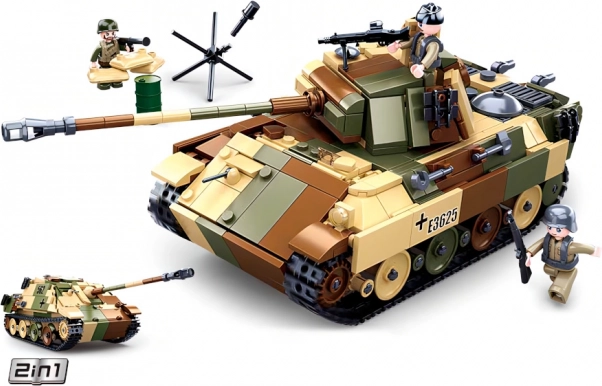 3 figurky včetně střelce s bazukou