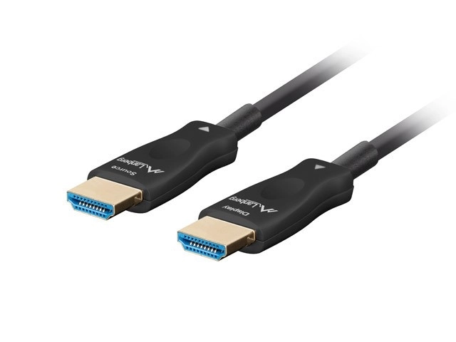 Kabel HDMI M/M v2.1 40M 8K optický černý AOC