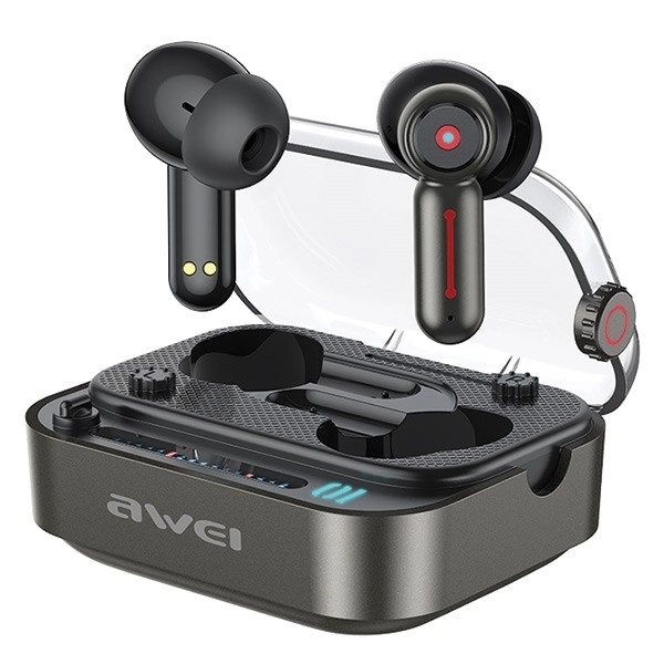 Sluchátka Bluetooth 5.3 TWS T58 ANC černá