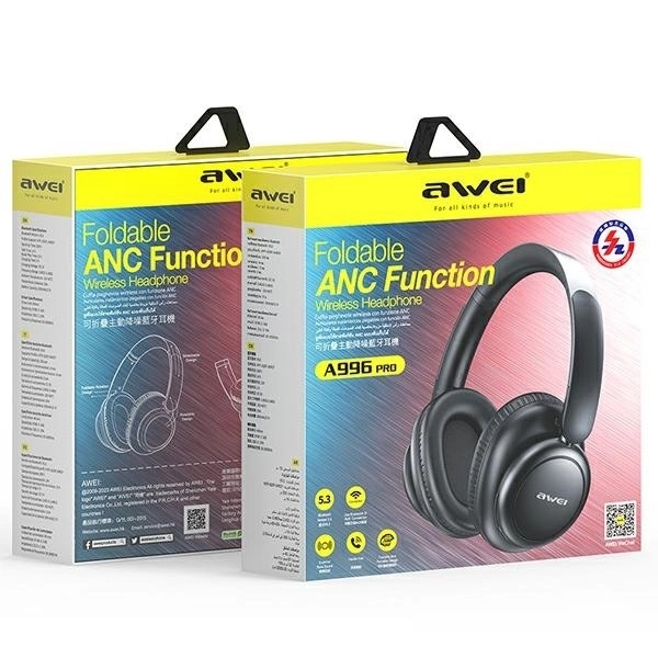 Sluchátka do uší Bluetooth A996 Pro ANC s potlačením šumu