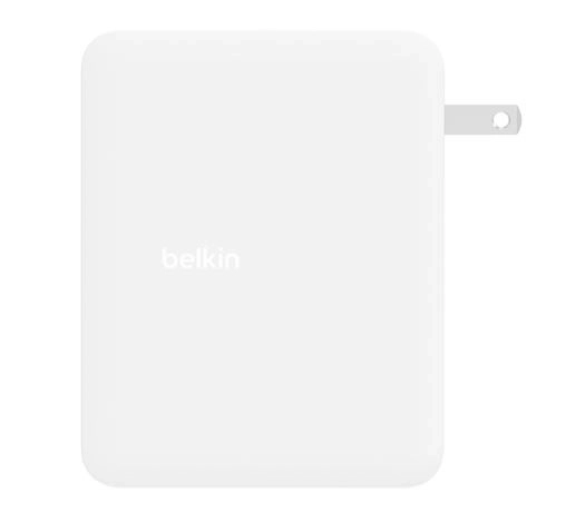 Nástěnná nabíječka 140W 4-portová (3xC 1xA) UK, EU, US zástrčky bílá