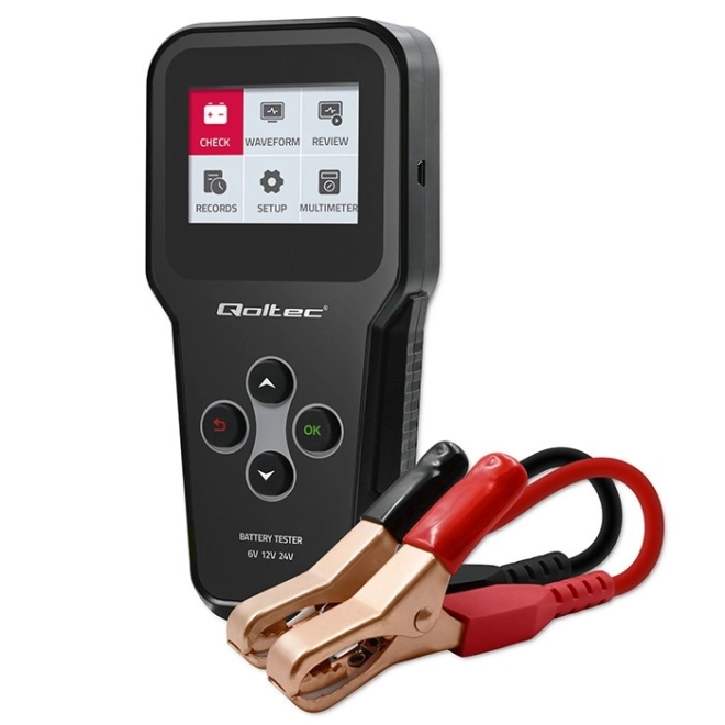 Digitální tester baterií s LCD displejem