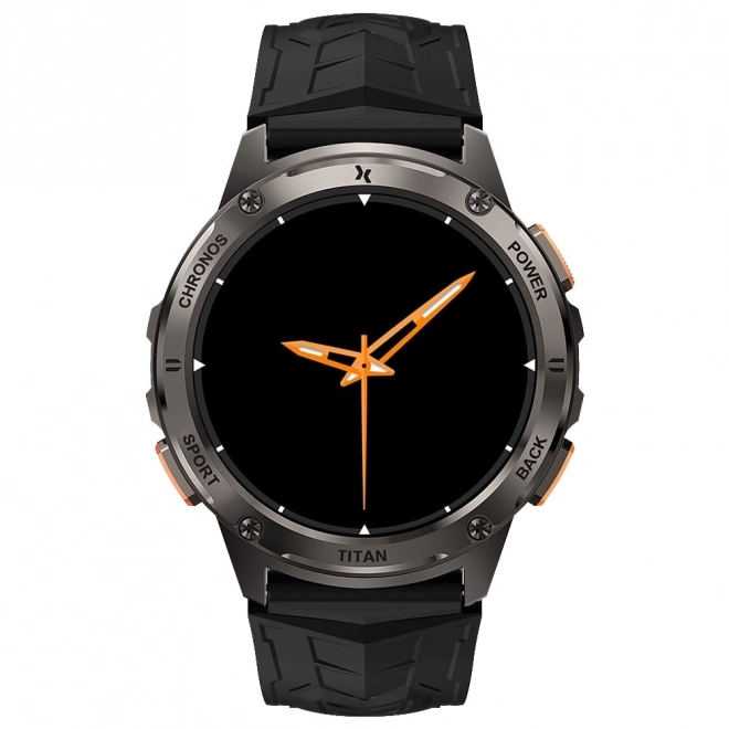 Chytrý hodinky Maxcom FW110 Titan Chronos černý