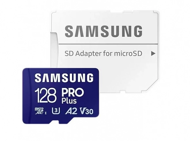 Karta paměti microSD 128GB PRO Plus s adaptérem