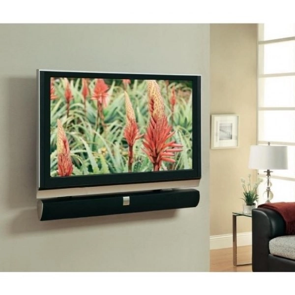 Nástěnný držák pro soundbar, 10 kg, černý