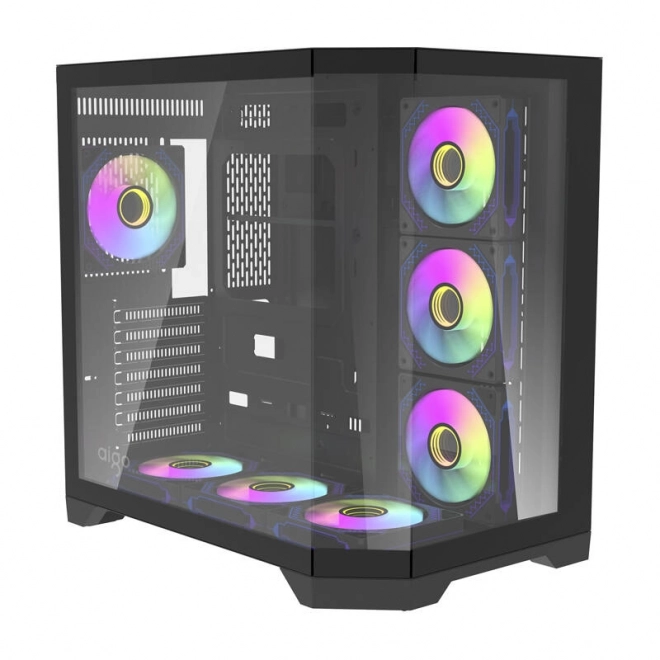 Počítačová skříň Darkflash s aRGB ventilátory